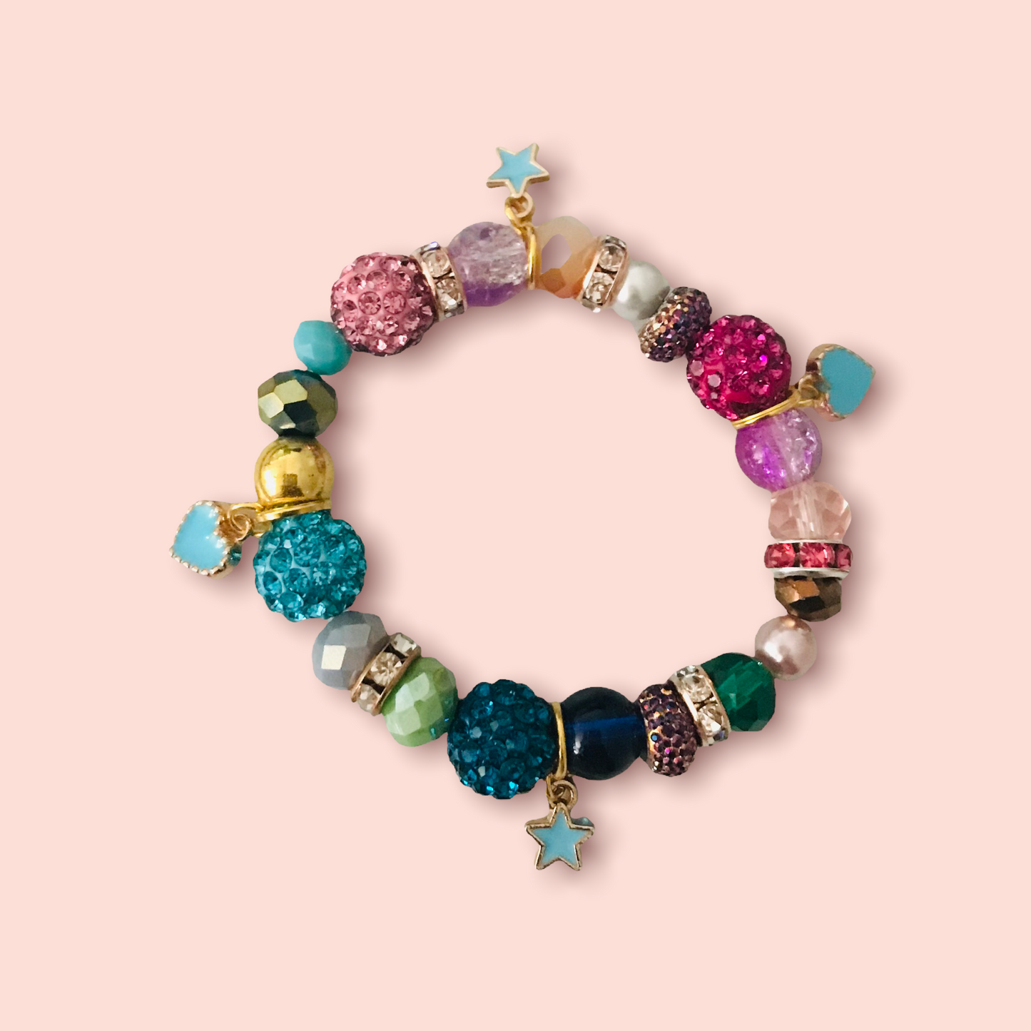 Kids Hearts & Stars bracelet